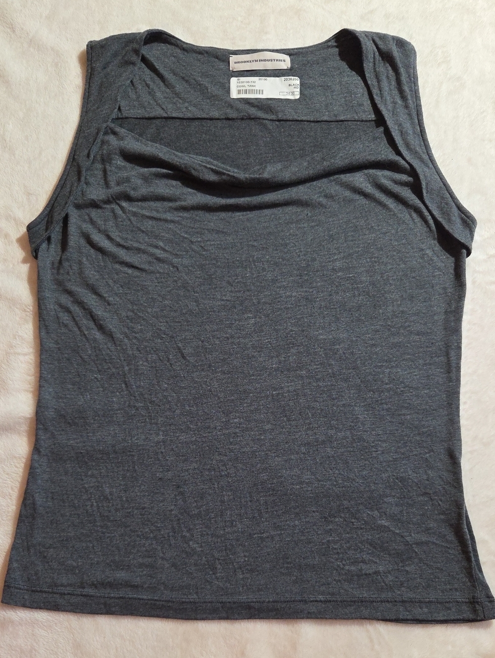 NWT! Brooklyn Industries Cowl Neck Tank Top